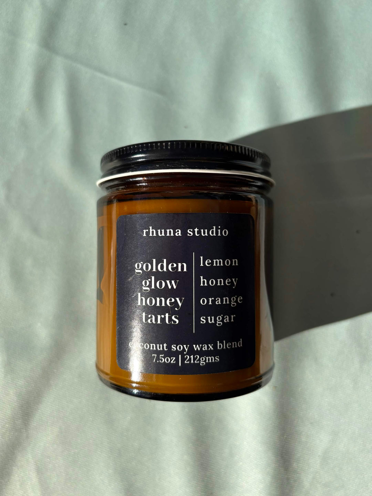 golden glow honey tarts