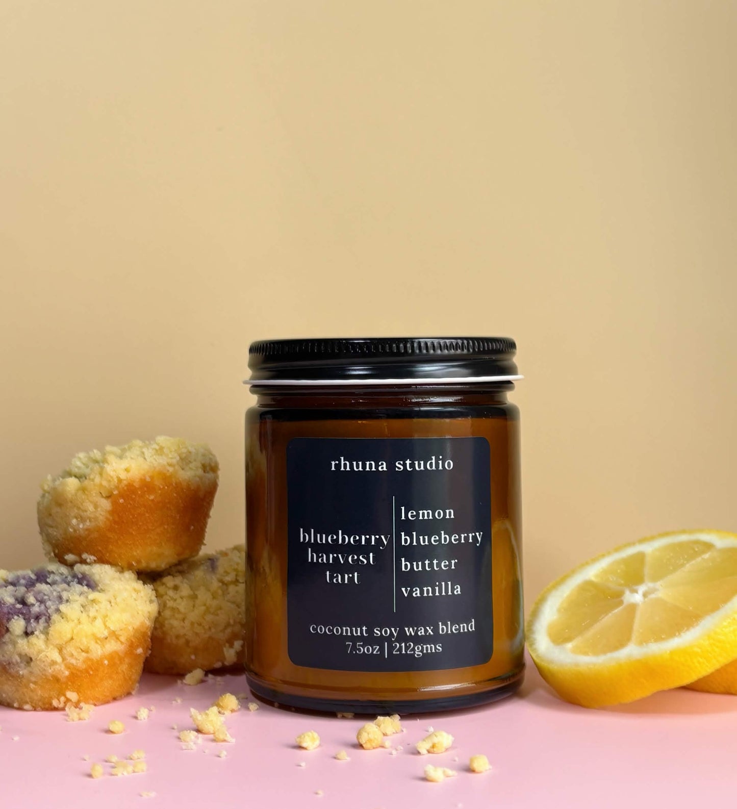 blueberry harvest tart candle