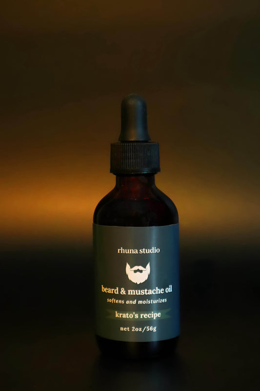 beard and mustache oil