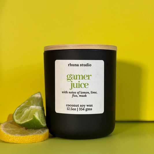 gamer juice candle
