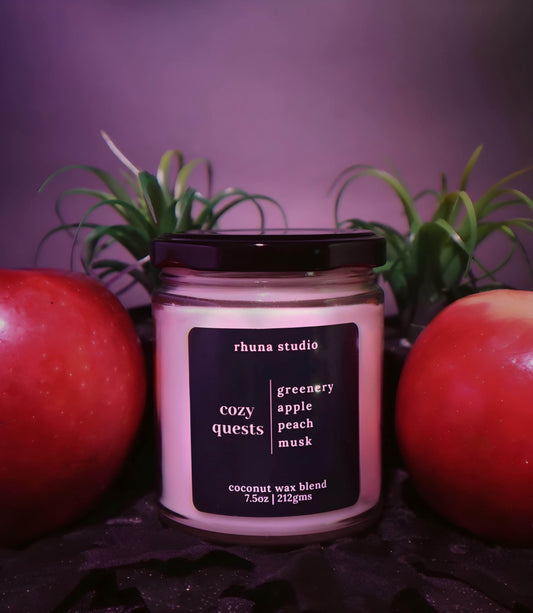 cozy quests candle