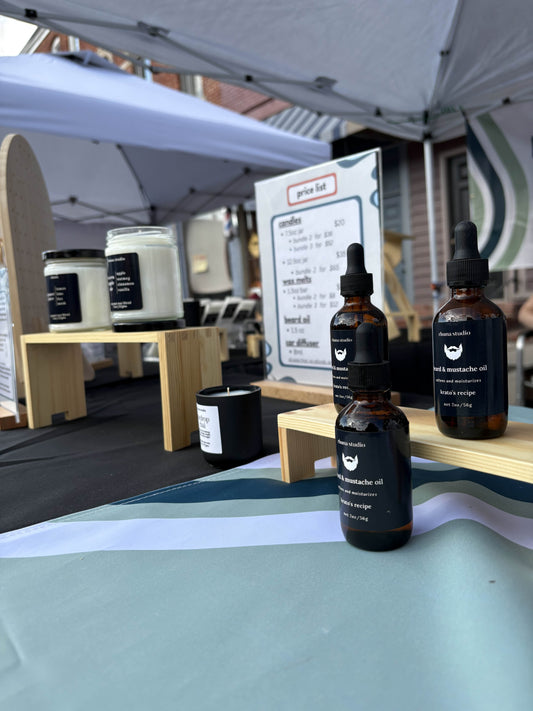 beard and mustache oil