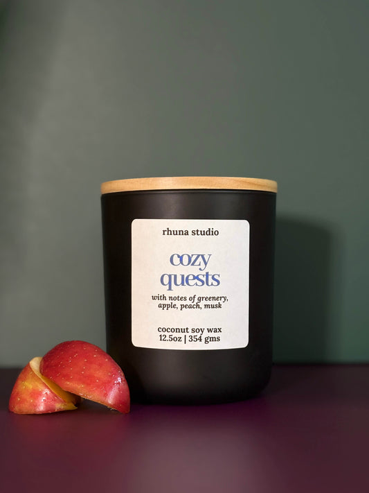 cozy quests candle
