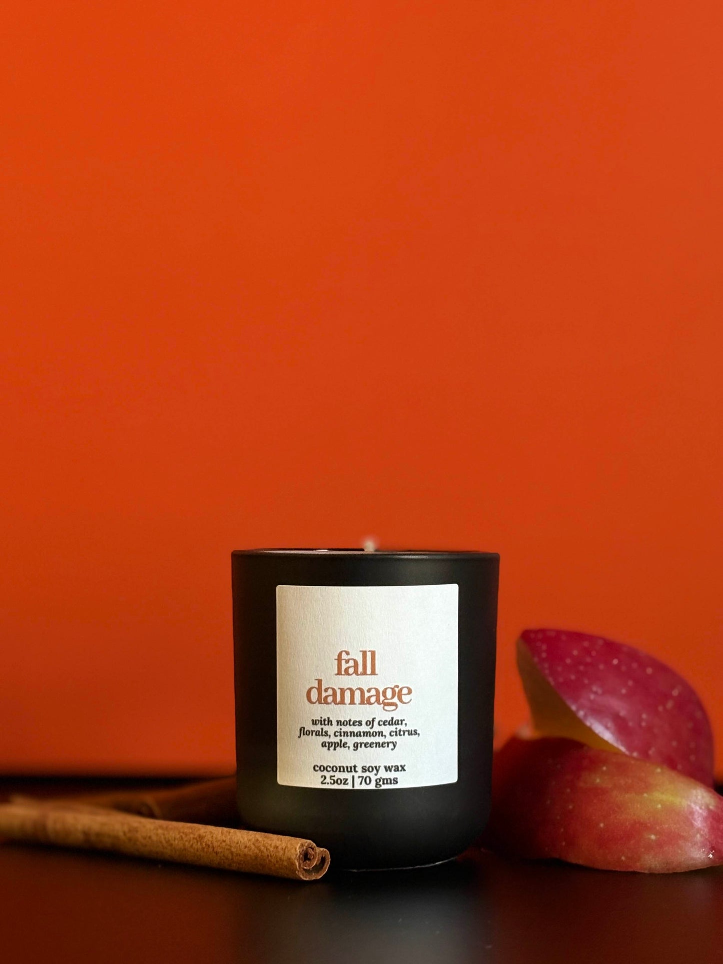 fall damage candle (new!)